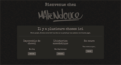 Desktop Screenshot of matendouce.com