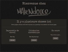 Tablet Screenshot of matendouce.com